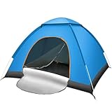 BOOSHMall Wurfzelt 2 Personen Wasserdicht, Pop Up Camping Zelt, 1-2 Personen Kuppelzelt Automatisches, Ultraleicht Winddicht Zelt, für Camping, Klettern, Angeln, Survival, Strand