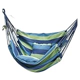 Hängematte Outdoor Hängematte Camping Outdoor Möbel Hängenden Seil Hängematte Stuhl Schaukel Garten Hängen Hängematte Schaukel Stuhl Faul Bett Mit Kissen 632