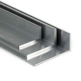 Aluminium Winkel AlMgSi05 ungleichschenklig | BxHxS 20x10x1,5mm L:1000mm (100cm)