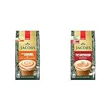 Bundle Jacobs Typ Cappuccino Caramel und Original, Getränkepulver mit löslichem Bohnenkaffee, Instant Kaffee, für 2 x 25 Getränke, 2 x 360 g