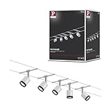 3981 Wire System TubeLED 5x4W Weiß/Chrom matt 230/12V Seilleuchte Seillampe Deckenleuchte Deckenbele