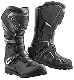 Bogotto RMX3 wasserdichte Enduro/Motocross Stiefel, schwarz, 48