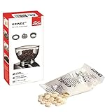 Solis Reiniger für Kaffeemahlwerk - Entfernung von Ol und Kaffeeresten - Lebensmittelecht Naturprodukt - Grindz Tabletten - 3 x 35 g