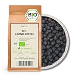 Kamelur Bio Aroniabeeren getrocknet aus EU-Landwirtschaft - 1kg - Aronia Beeren Bio ohne Zusätze