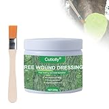 Baumwachs Wundverschluss,Bäume Wundverschluss,Baumwachs für Obstbäume,Baumwunden Versiegeln,Tree Wound Sealer,Wundverschlussmittel für Bonsai-Bäume,Tree Wound Sealer Healing Paste mit Pinsel,200g
