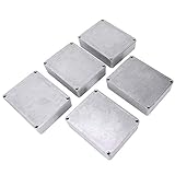 Gitarren-Effektpedal, Aluminium-Box, Gehäuse für DIY-Gitarren, Pedal-Set, 1590BB, 5 Stück