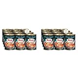 Buss Fertiggerichte - Bihun Suppe original nach indonesischer Art - Milde Asia mit Paprika, Hühnerfleisch und Glasnudeln – für die Mikrowelle, 12 x 400 g (Packung mit 2)