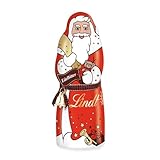 Lindt Schokolade | Weihnachtsmann Edelbitter | 125g | Santa aus feinster Edelbitter Schokolade | edle Weihnachtsfigur zum Verschenken in der Weihnachtszeit
