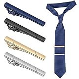 4 Stück Krawattennadel,Krawattenklammer,Krawattennadeln Für Herren,Krawattennadel Silber,Krawattennadel Feuerwehr,Herren Krawattennadel,Klassischer Business-Stil,Für Valentinstag,Meeting,Verabredung