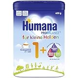 Humana Kindergetränk 1+, ab 1 Jahr, Milchpulver für Kindermilch, nährstoffreiche Milch für Kleinkinder, als gelegentliches Milchgetränk oder zur Mahlzeit, 650 g