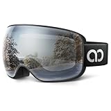 Lamicall Skibrille Herren, OTG Snowboardbrille Damen -...