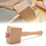 Holzhammer, Holz Mallet, Schreinerklüpfel, Holzbearbeitungshammer, Schreinerhammer, Geeignet für Die Installation Verschiedener Holzmöbel, für Tischlerei, Heimwerker, Schreinerwerkzeug