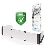 reer Herdschutzgitter Basic, ausziehbar 55-61 cm Silber,...