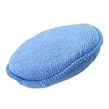 Mikrofaser Applikatorkissen - 5 Zoll Autowaschschwamm, weiches Reinigungswerkzeug, tragbare Details Schwamm, langlebiges Polierkissen, Oberflächenpflege | Zubehör Waschen für Motorradreifen RV -autoli