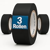 ZWERKZEUG Panzertape - 3 Rollen - Reparatur Klebeband - Gewebeband - extra stark - wasserfest - Gaffa Tape - power Duct Tape - Panzerband - in zwei Farben erhältlich - 48mm x 96m