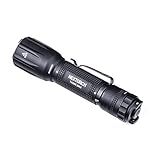 NEXTORCH TA30C MAX - 3000 Lumen Taktische LED Taschenlampe - Nano Keramik Glasbrecher - Stroboskopfunktion
