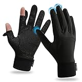 MOCOCITO Handschuhe Herren & Damen | Handschuhe Running | Handschuhe Herren Winter Damen (Swcharz, M)…