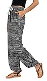 Urban GoCo Damen Haremshose Boho Hippie Hose (XL, 1)