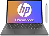 HP Chromebook x2 11 Zoll 2,1K Touch-Display, Qualcomm Snapdragon 7c, 128GB eMMC, 4GB RAM, ChromeOS, QWERTZ Tastatur, Schwarz inkl. HP Pen