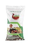 Mr. Worm organischer Bio Dünger, Wurmhumus, Universaldünger m. Langzeitwirkung, Pflanzendünger f. gesundes u. kräftiges Wachstum, Naturdünger f. ausgelaugte Böden, Bodenaktivator, im 5kg (7Liter) Sack