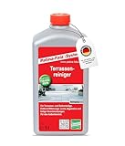 Patina-Fala® Terrassenreiniger 1L – Ideal für Stein-, Beton- und Fliesenbeläge – Entfernt Witterungs- und Fettverschmutzungen mühelos – Made in Germany