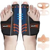 Healrecux 2x Hallux Valgus Korrektur Schiene Mit 2x...