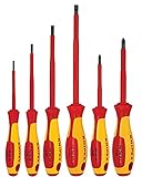 6-teiliges Schraubendreher-Set, 1000 V isoliert