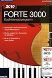 Forte 3000: Das Notensatzprogramm. Für Windows 7/Vista/XP