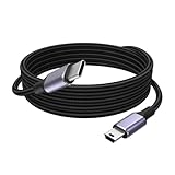USB C auf Mini USB Kabel, Geflochtenes Mini-B 5-Pin zu Typ-C Datenübertragung Ladekabel Kompatibel mit MacBook Air iPad Pro, Lenovo Yoga, HP, Dell XPS, Dash Cam, Kamera, PS3 Controller, 1M