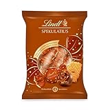 Lindt Schokolade Spekulatius Doppeldreh Kugeln | 101g | Zarte Nougatcrème mit knusprigem Spekulatius in Vollmilch Schokolade | Schokoladen-Geschenk zu Weihnachten | Weihnachtsschokolade