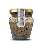 Valnerina Tartufi Mahlener schwarzer Sommertrüffel | Trüffen Natürlich, handwerklich und italienisch konserviert in nativem Olivenöl EVO Extra | Glas 50 gr.