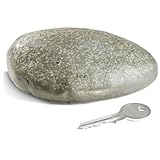 com-four® Schlüsselstein 'Pebblestone' - Steinimitat mit...