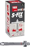 TOX Bolzenanker M S-Fix Plus M10 x 80/13 mm 50 Stück 04210119 Verzinkt