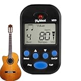 Digitales - LCD Metronomen Lautstärke einstellbar | Hochpräzises Klaviermetronom | Mechanische Musik 10 Beat Sounds Stimmgerät für Violine Trommeln Klavier Gitarre
