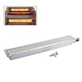 L-home Barbecues Infrarot Seitenbrenner, Gas Camping Brenner BBQ Infrarot-Keramikbrenner Gasgrill Keramikheizung, 57 * 9,5cm