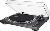 Audio-Technica LP120XUSBBK Direktangetriebener Plattenspieler (Analog und USB) schwarz