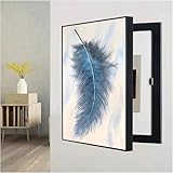 CMHYBS Sicherungskasten Abdeckung Schrank Dekoratives Wandbild Zähler Abdeckung Versteckter Stromkasten Dekor Landschaftsmalerei(Size:40x60cm/15x23inch,Color:B)