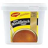 Maggi Klare Rindfleischsuppe, sofort löslich, 1er Pack (1 x 700g Gastro Box)