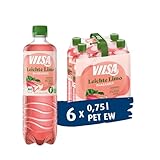 VILSA Leichte Bio Limo Rhabarber, 6 x 0,75 l PET