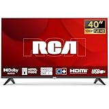 RCA Fernseher 40 Zoll (100 cm) Full HD LED TV Triple Tuner (DVB-T/T2-C-S/S2) Fernseher mit Dolby Audio HDMI Multimedia Player USB CI+ Hotelmodus (NRB40FQ1, 2024)