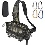 Angeltasche Drado Sling Angeltasche, Wasserdicht und verschleißfest Angelrucksack für Angelzubehör