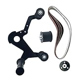 WATIIFUFU Kabelloser Handbandschleifer Poliergerät Schleifbandwechsel Einstellbarer Bandschleifer für Edelstahl Multifunktionale Mini rundrohr schleifmaschine