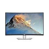Dell Monitor, S3221QS, 31.5 Zoll, 3840 x 2160, LED LCD, IPS, 4ms, 60Hz, 300cd/m², DP, USB, HDMI, Audio Out, AMD FreeSync, 3Jahre DELL Austauschservice, Platinum Silver