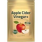 ESSENTIAGLOW Apfelessig Gummies | Hochdosierte Gummibärchen Kapseln mit Apple Cider Vinegar | Natürlich, Bio & Vegan | 30 Gummies