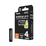 Panasonic eneloop pro, Ready-to-Use NI-MH Akku, AAA/Micro,...