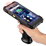 2024 Neu Android Barcode Scanner mit Pistolengriff, Android 11, Wi-Fi 6 MUNBYN Mobiler Computer Handheld PDA 5.5' Datenterminal 3+32GB Bluetooth GPS 1D 2D QR Barcode Scanner IPDA086P