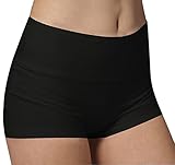 iloveSIA Shorts Damen Schwarz Sport Yoga Fitness Mädchen Boy Shorts Sport und Freizeit, S