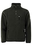 TOM COLLINS Herren Fleecejacke weit geschnitten Tiosat, Größe:XS, Farbe:Oliv