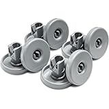 Rollen für Geschirrspüler 8 Stück Unterkorb universell einsetzbar Korbrollen Unterkorbrollen für Spülmaschine von AEG, Favorit, Privileg, Zanussi u.v.m.