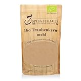Bio Traubenkernmehl 1 kg ROH Traubenkerne extra fein zu Pulver vermahlen laktosefrei glutenfrei